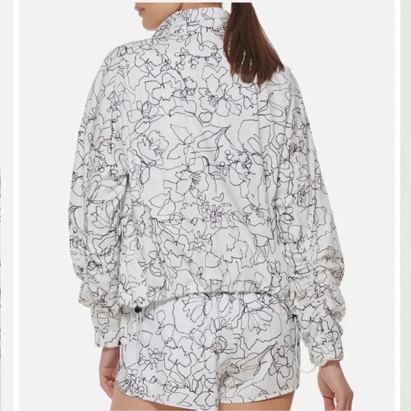 Dkny Sport Women's Ruched Windbreaker - Picture 9 of 9
